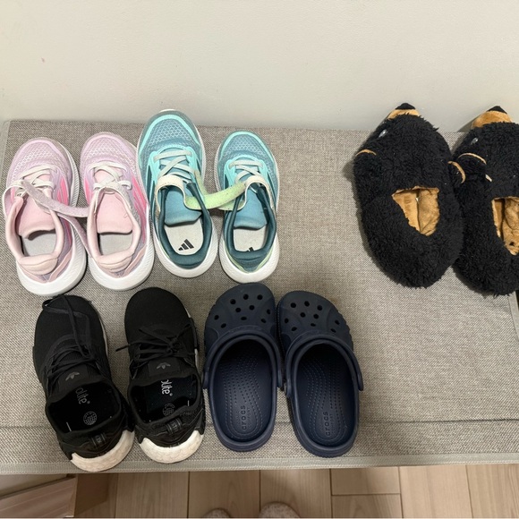 adidas Other - Adidas Kids Pink and White Sneakers